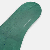 Green Navy Polka Dot Long Socks