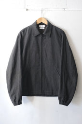 Fujito Zip Up Blouson Charcoal Directors Web Shop Powered By Base