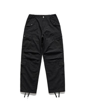 8P BATTLEFIELD PANTS / BLACK LINEN