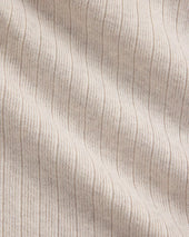 Textured Knit Tee | Heathered Oat