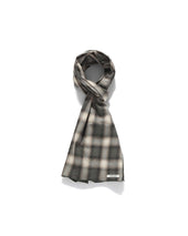 Pattern Scarf Green Ombre Check