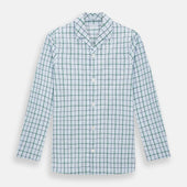 Green and Blue Check Pyjama Shirt