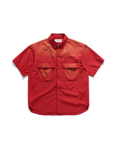 Army Field Half Shirts Fading Red