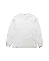 One Pocket L S T Shirt Off White