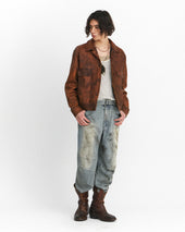 Curve Knee Belted Pants Dust