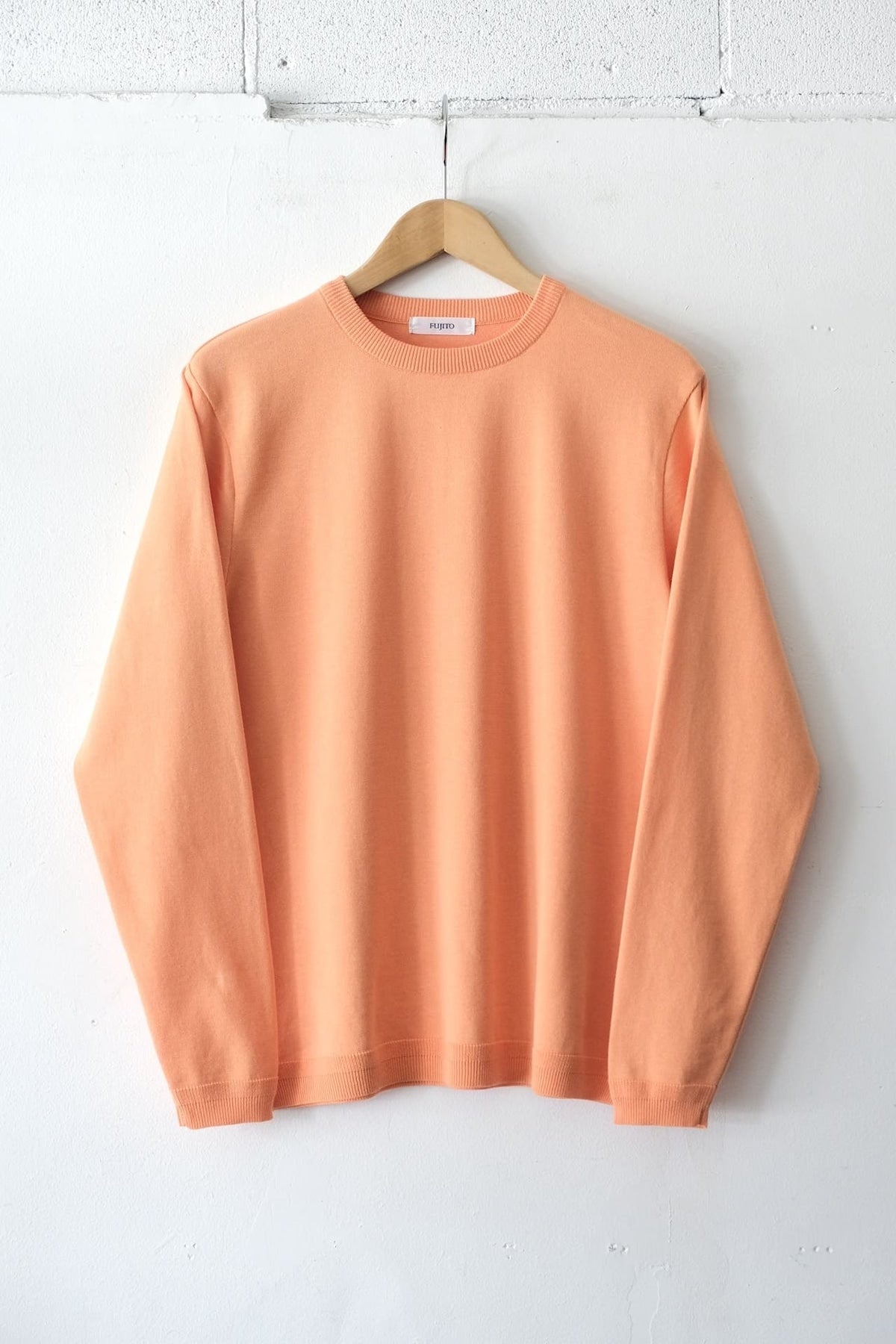Fujito L S Knit T Shirt Candy Purple Charcoal Directors Web Shop Powered By Base