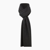 Plain Cashmere Knitted Scarf
