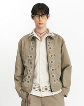 Embroidery Swing Jacket