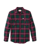 Lightweight Alaskan Guide Shirt - Green / Burgundy / Multi Plaid