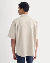 Lightweight Short-Sleeve Oxford | Chinchilla Chambray