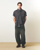 Pattern Scarf Beige Check