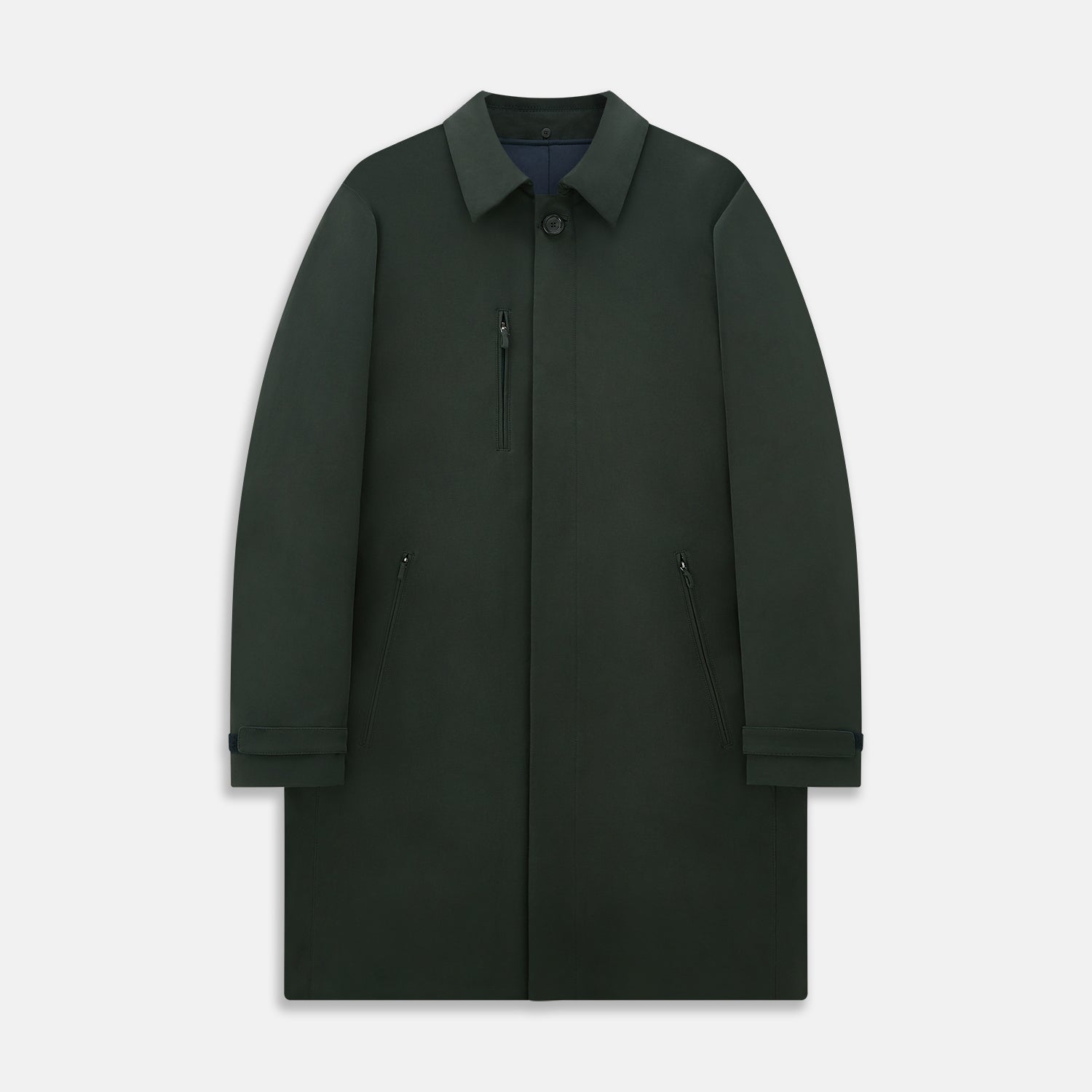 Green John Arthur Trench Coat