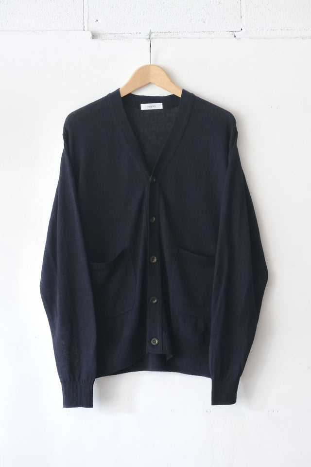 FUJITO Knit Cardigan Navy,Sax | Directors Web Shop powered by BASE
