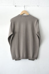Fujito L S Knit T Shirt Gray Green Midnight Blue Directors Web Shop Powered By Base