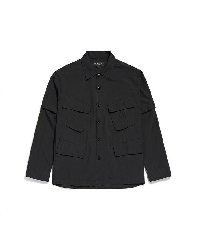 J.G COMBAT SHIRTS / BLACK
