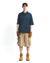 Functional Relaxed Polo Shirt Stripe