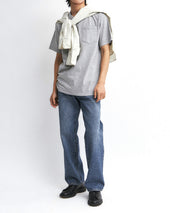 One Pocket T Shirt Melange Grey