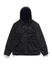 DECK HOODIE PARKA / BLACK MOLESKIN