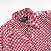 Ease Gingham Check Shirt Red