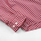 Ease Gingham Check Shirt Red