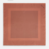 Blush Dot Silk Pocket Square