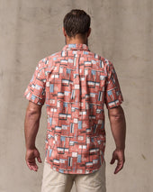 Short Sleeve Lightweight Alaskan Guide Shirt - Russet Print