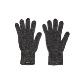 Full Finger Knit Gloves - Charcoal
