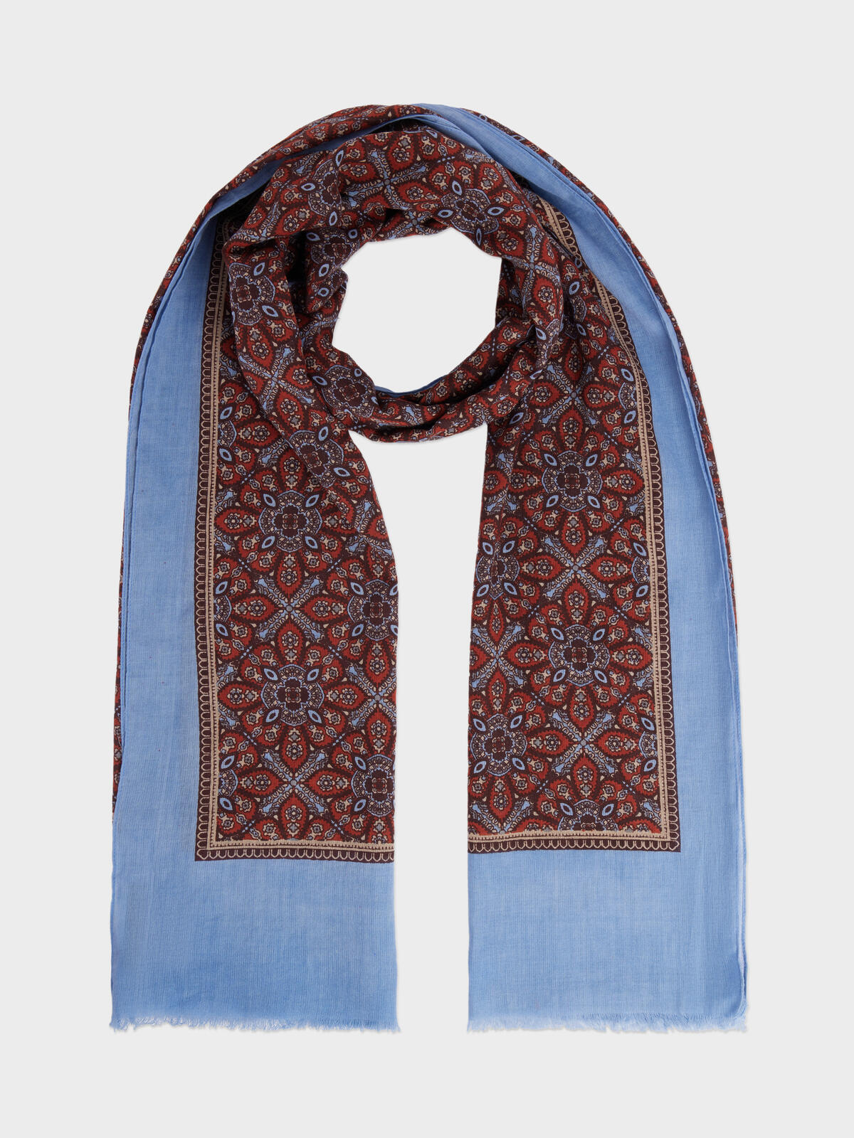 Echarpe En Coton Motif