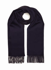Charpe 100 Cachemire Aubergine