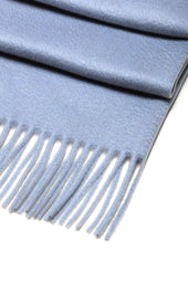 Charpe 100 Cachemire Bleu Ciel