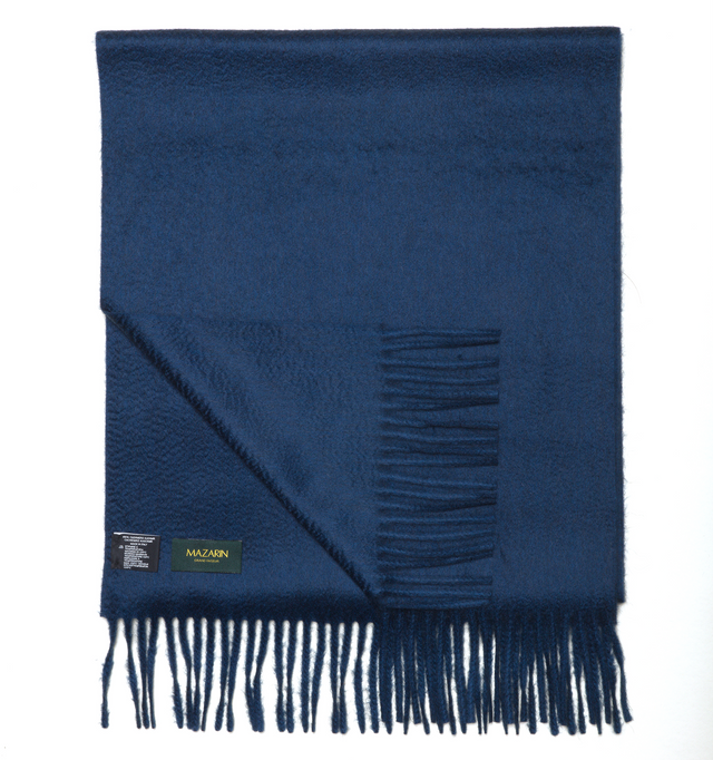 Écharpe 100% Cachemire - Denim