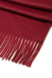 Charpe 100 Cachemire Framboise