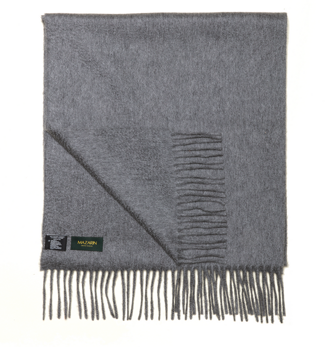 Écharpe 100% Cachemire - Gris clair