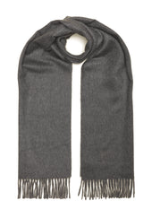 Charpe 100 Cachemire Gris Clair