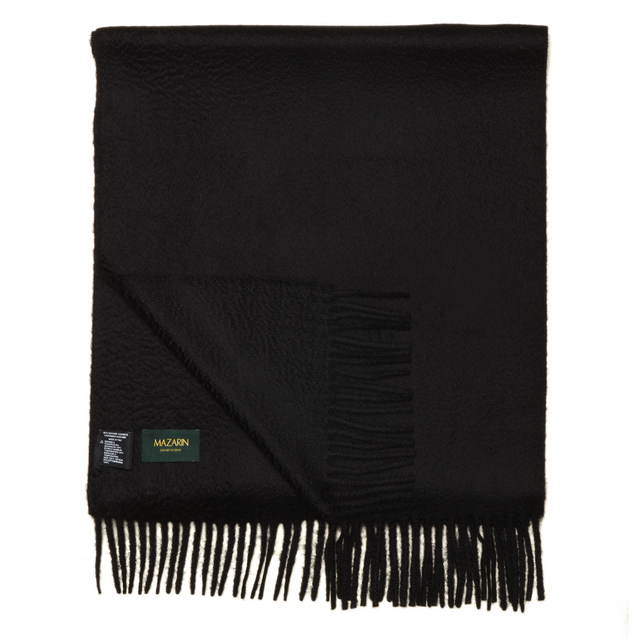 Écharpe 100% Cachemire - Noir