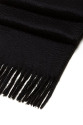 Charpe 100 Cachemire Noir