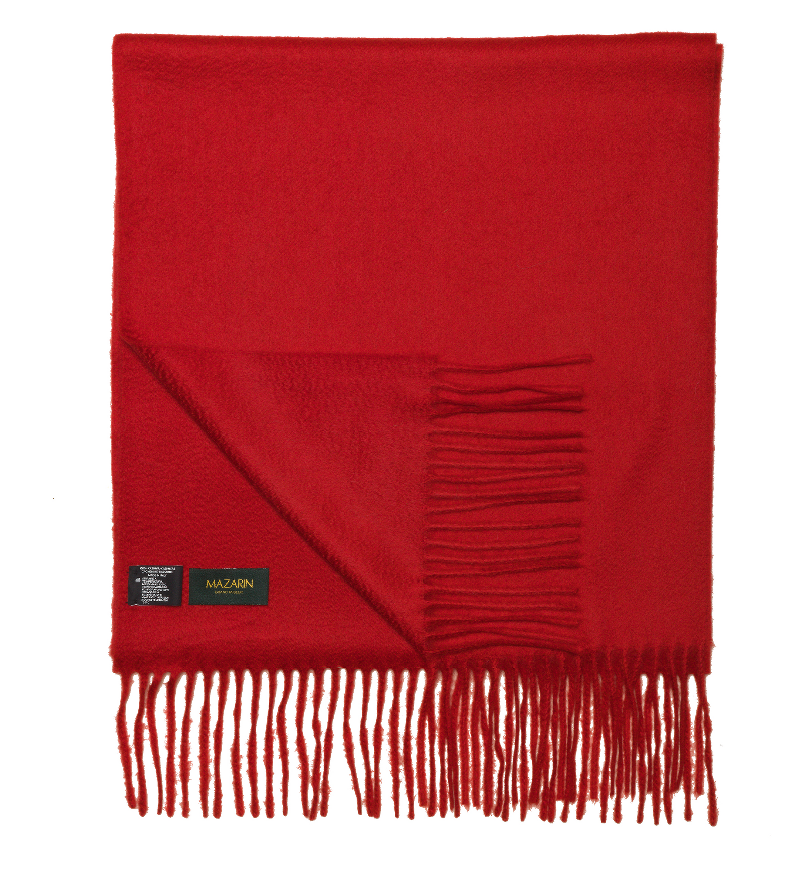 Charpe 100 Cachemire Rouge