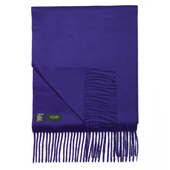 Écharpe 100% Cachemire - Violet Intense