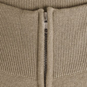 Zip Neck Cashmere Sweater
