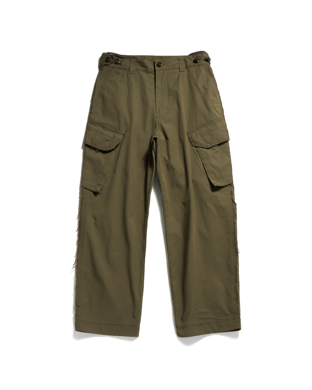 Raw Edge Royal Pants Olive C N