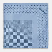 Pale Dot Silk Pocket Square