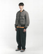 Shooting Wool Blouson Beibe Gun Club Check