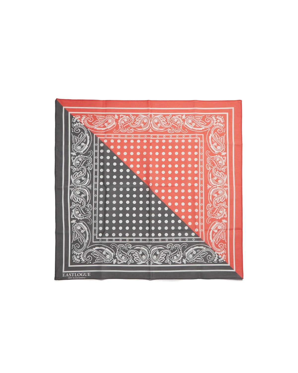 Square Silk Scarf Brown
