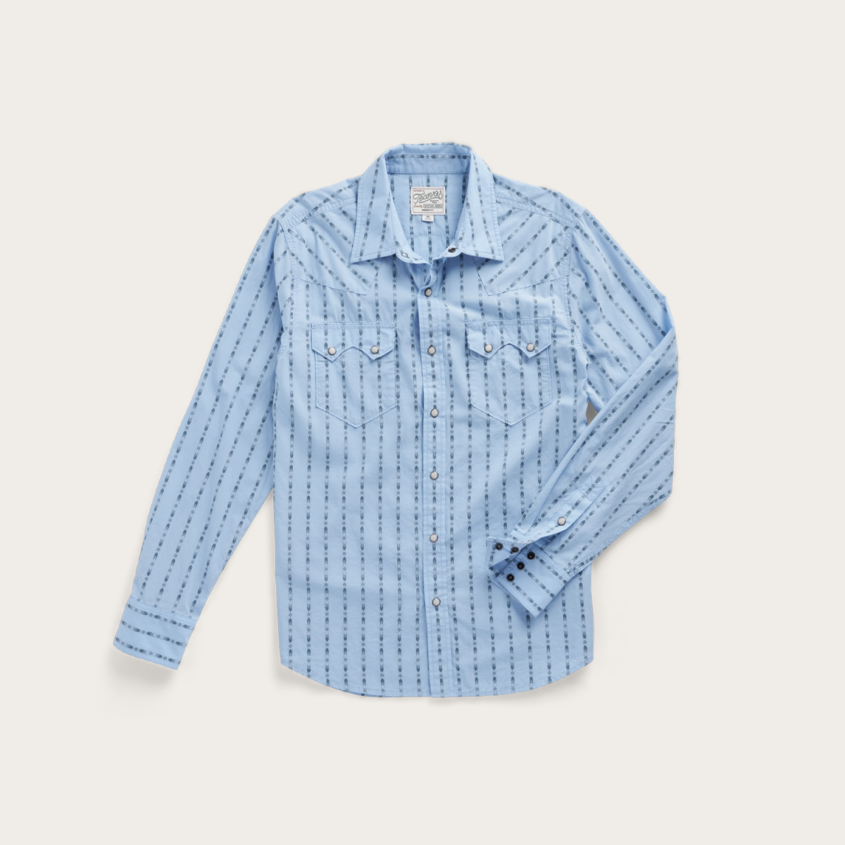 Men's Vintage Weight Pearl Snap