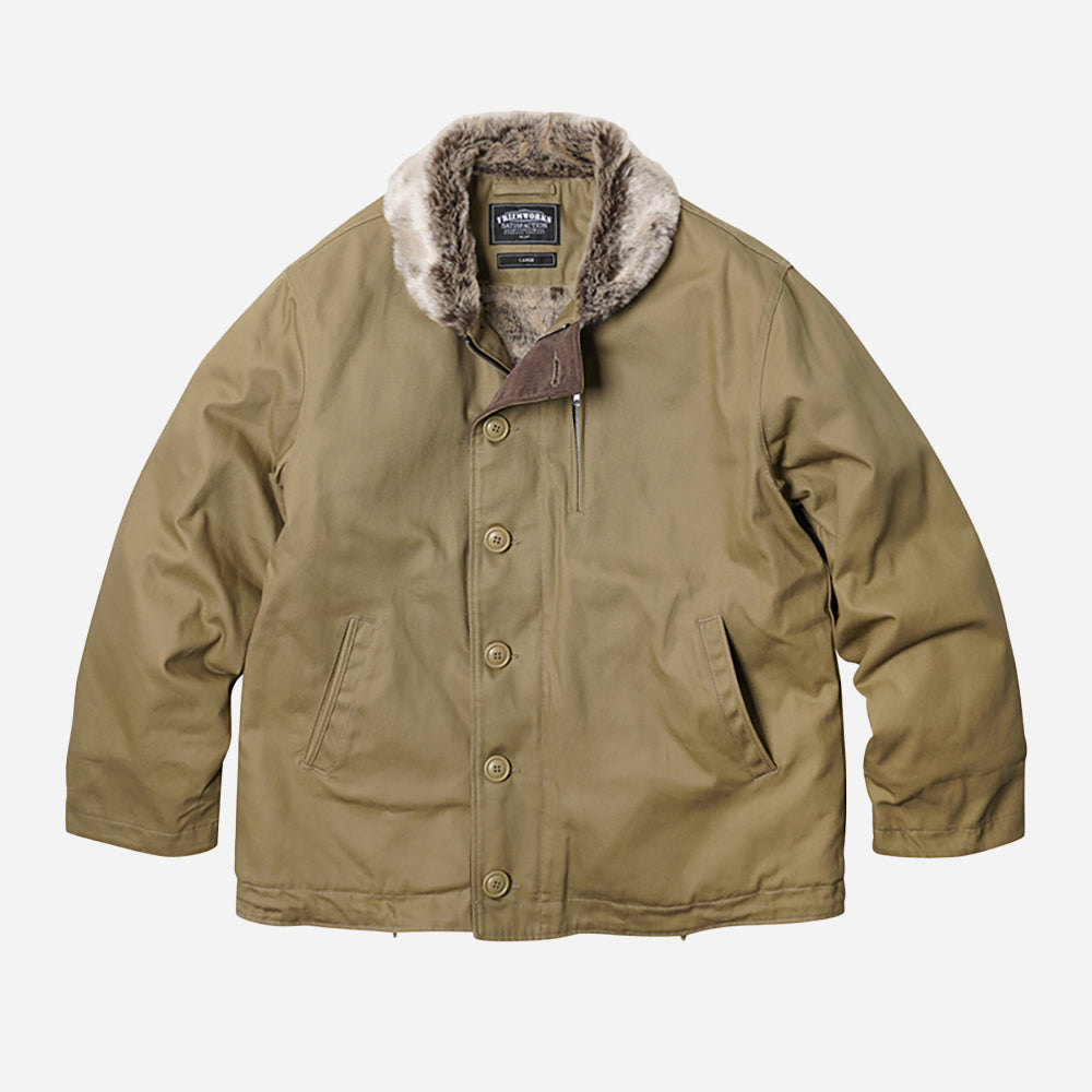 Edgar N 1 Deck Jacket Beige