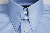 Tab Collar Shirt With French Cuffs