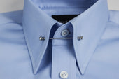 Pin Collar Shirt With French Cuffs