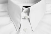 Tab Collar Shirt With French Cuffs