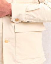 White Cord Co-ord Chore Suit