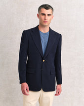 Dark Navy Contemporary Blazer